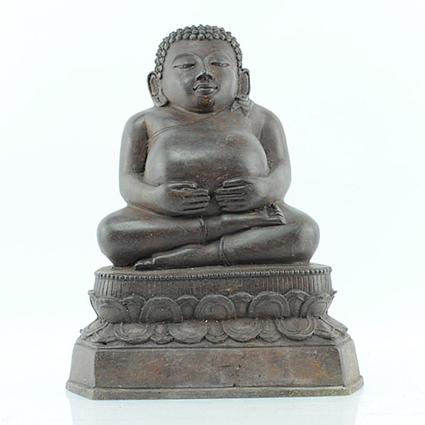 พระสังกัจจายน์ ฐาน6.5x7.5นิ่ว สูง