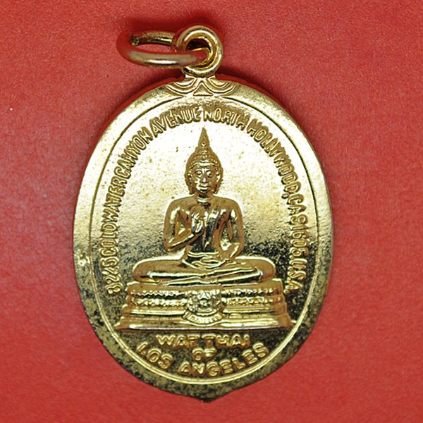 Wat Thai Of Losgeles หลังพระประจำวันพุธ