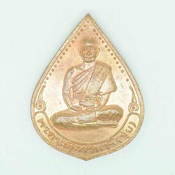 พระครูมุทิตาวิหารี(จุ้ย) ยกช่อฟ้าฝังลูกนิมิต