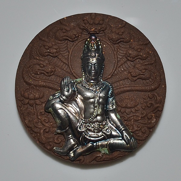 จตุคามรามเทพ รุ่น พุทธธรรมบันลือ เนื้อว่านน้ำตาล108มหามงคล