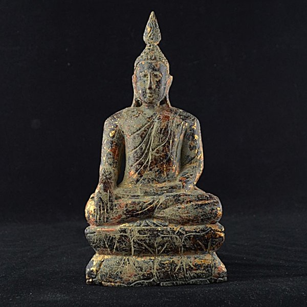 พระบูชาไม้เสาโบสถ์อยุธยา