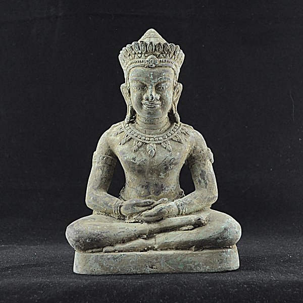 พระพุทธรูปศิลปบายน หน้าตัก5.5x8นิ้ว สูง